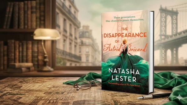 The Disappearance of Astrid Bricard by Natasha Lester. (Generated using AI)