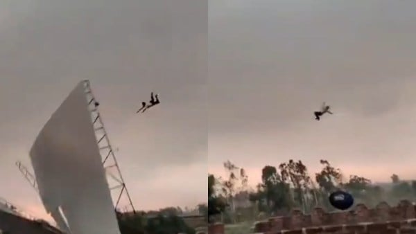 UP storm viral video
