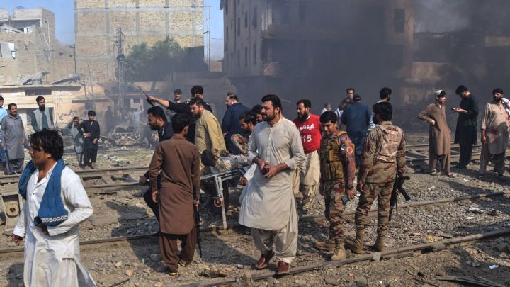24 killed in blast near railway track in Pakistan’s Quetta; BLA claims attack, say reports 4 Pakistan Train Bombing