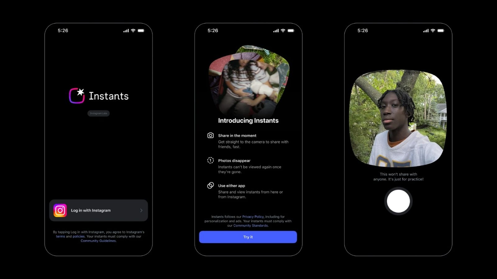 Instagram launches Snapchat-like ‘Instants’ feature for disappearing photo sharing 