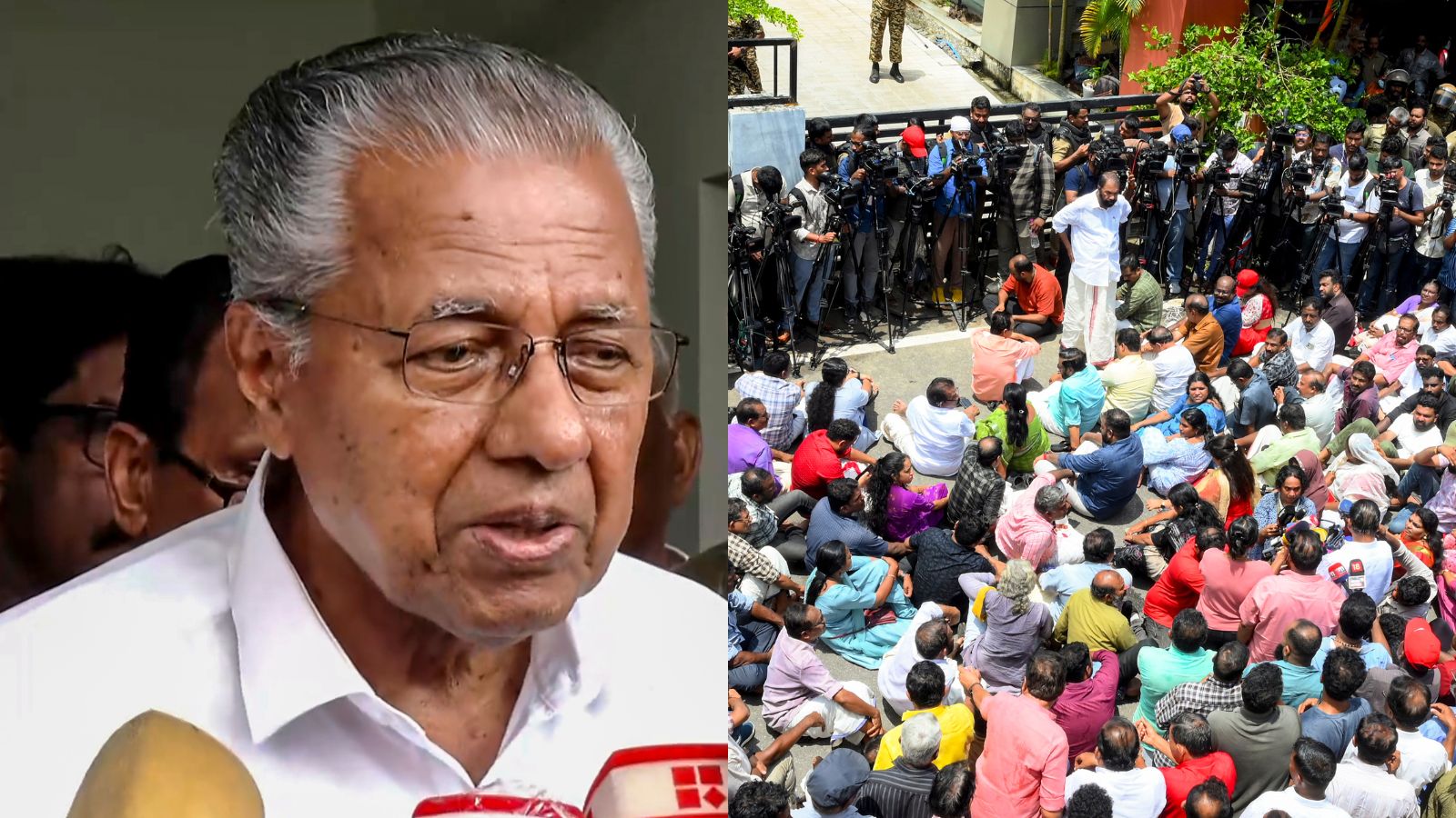 50 CPM members held for protest against ED over searches conducted at Pinarayi Vijayan’s residence