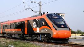 Made in UP: First Vande Bharat train rolls out from Modern Coach Factory