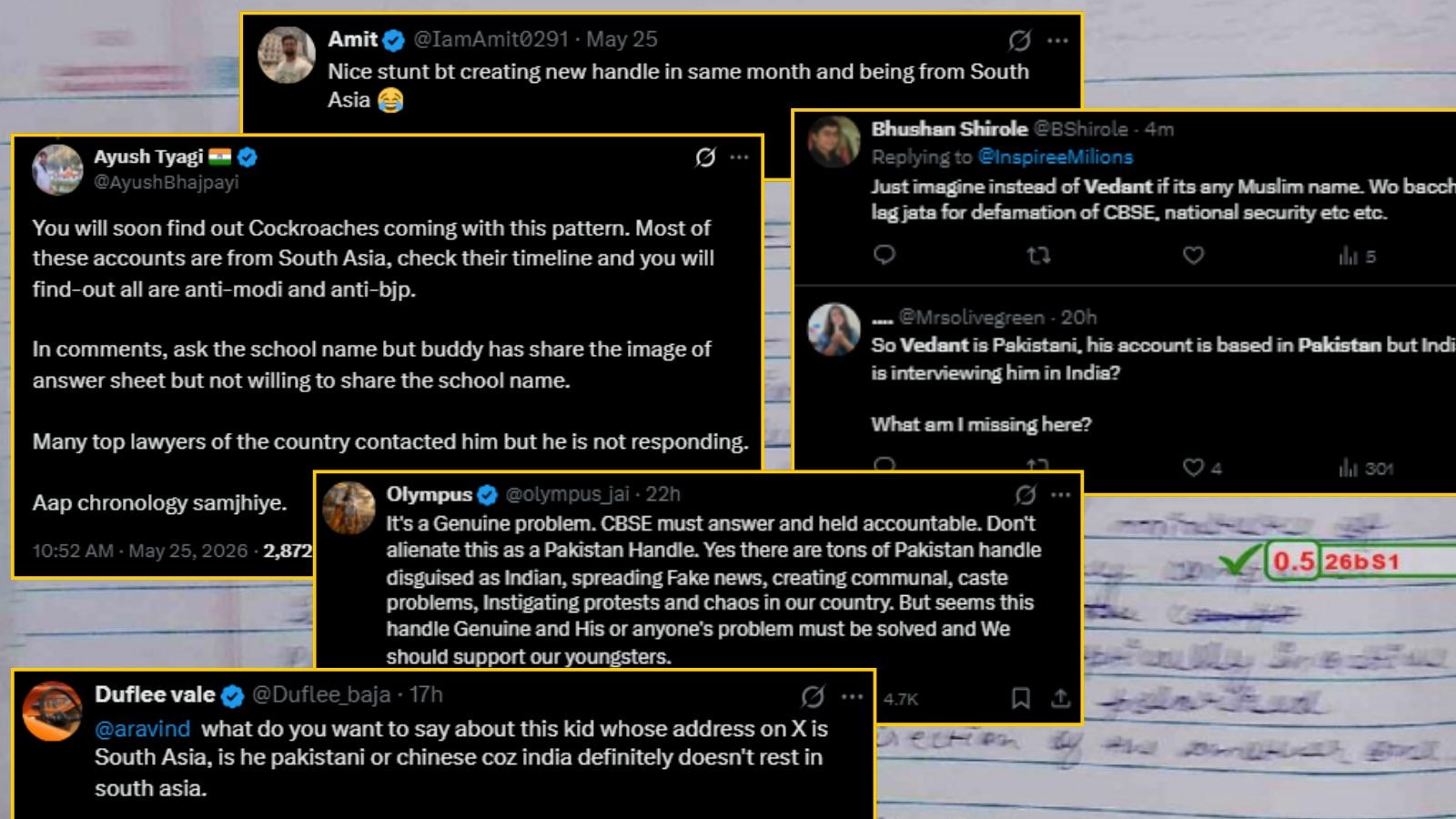 ‘We are not Pakistanis’: CBSE student’s family breaks silence after board admits to answer sheet mix-up
