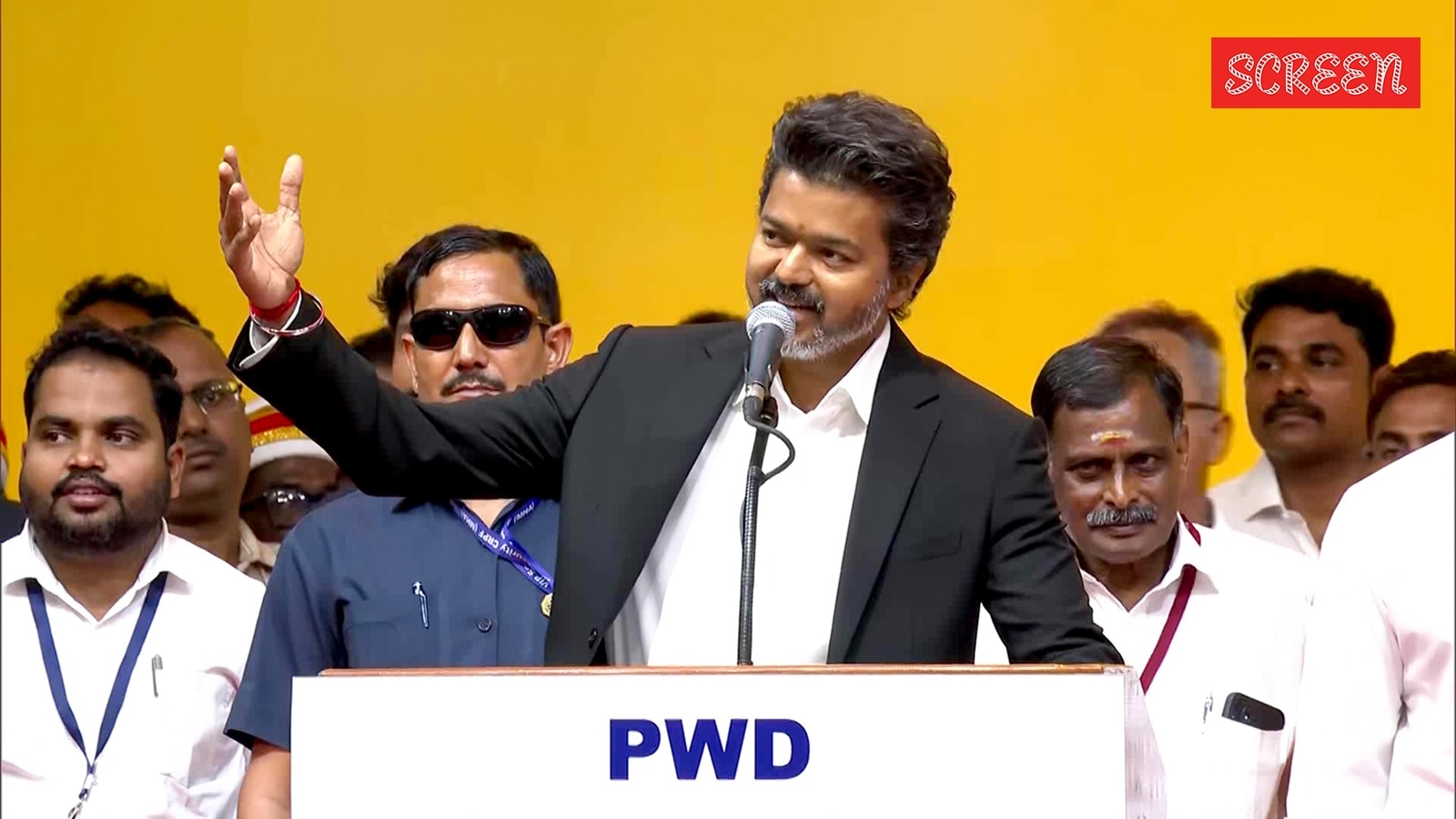 Vijay Oath Ceremony Celebrity Reactions Live: Kamal Haasan, Pawan Kalyan congratulate ‘Thalapathy’