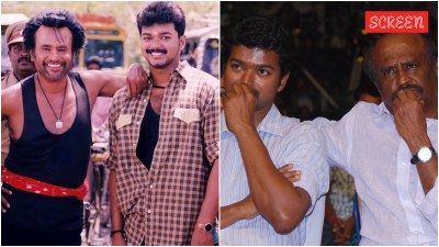 A look at Vijay's trajectory thus far shows that he not only followed in Rajinikanth's footsteps, but also achieved what Rajinikanth himself couldn't.