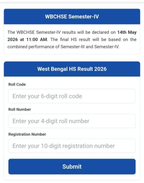 WBCHSE class 12 results 2026: How to check results at IE Education portal, official website, mobile app