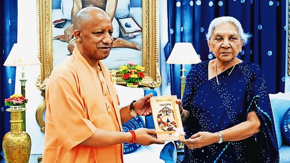 Yogi Cabinet expansion today, Yogi Adityanath Cabinet expansion today, Uttar Pradesh Cabinet, Yogi Adityanath, Anandiben Patel, Uttar Pradesh BJP, Lucknow news, Uttar pradesh news, Indian express, Current affairs