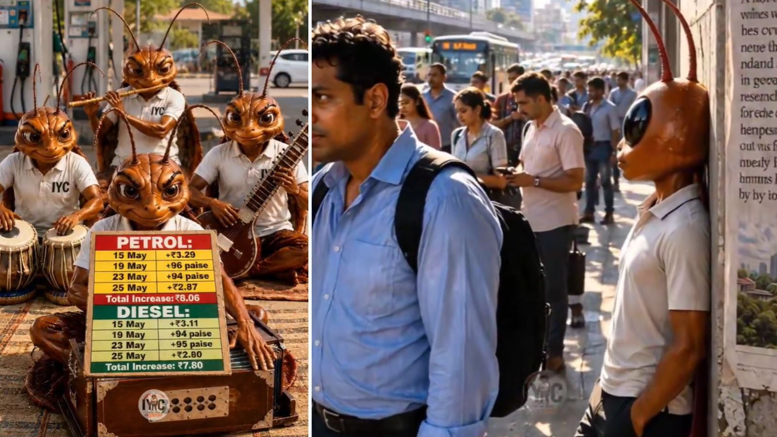 Cockroach Janta Party has a rival: Youth Congress tries to own the meme moment, has its antennae up Cockroach Janta Party has a rival: Youth Congress tries to own the meme moment, has its antennae up