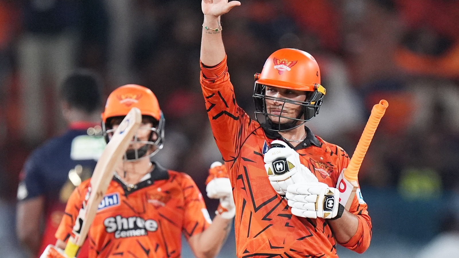 While Abhishek was going all guns blazing, Ishan took his time and let the other southpaw do the work. (BCCI/CREIMAS Photo)