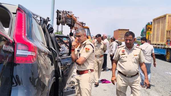 Police have launched an inquiry to determine the exact sequence of events, including whether any other vehicle contributed to the crash.