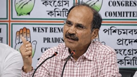 Congress leader Adhir Ranjan Chowdhury