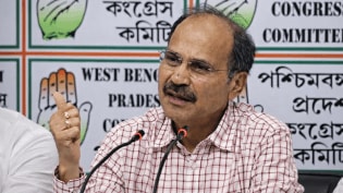 Congress leader Adhir Ranjan Chowdhury