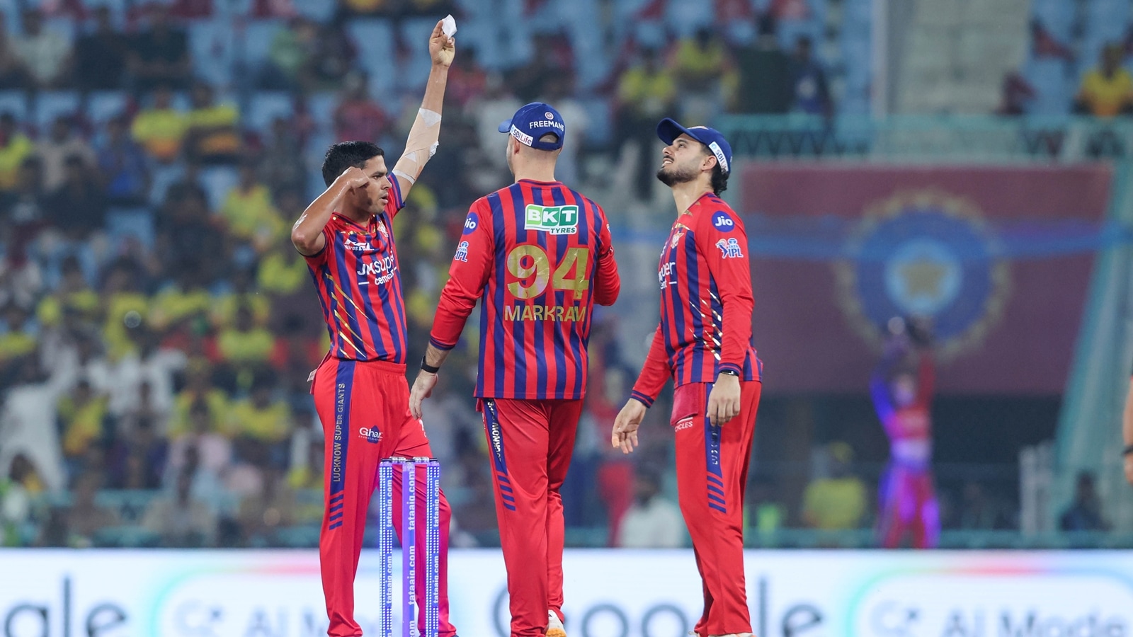 What LSG’s Akash Singh said in note he held up to celebrate wickets vs CSK