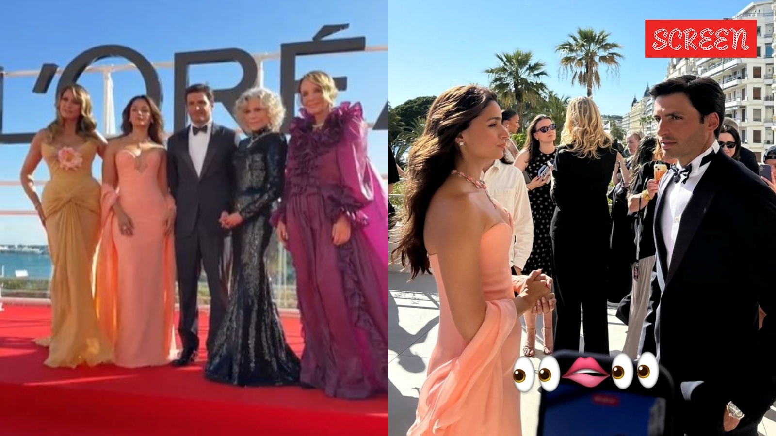Alia Bhatt meets F1’s Carlos Sainz, Heidi Klum and Jane Fonda at Cannes 2026. Watch