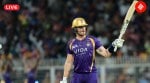 KKR vs GT Live Score, IPL 2026: Finn Allen smashed his way to fifty in 21 balls. (CREIMAS)