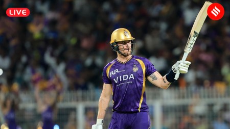 KKR vs GT Live Score, IPL 2026: Finn Allen smashed his way to fifty in 21 balls. (CREIMAS)