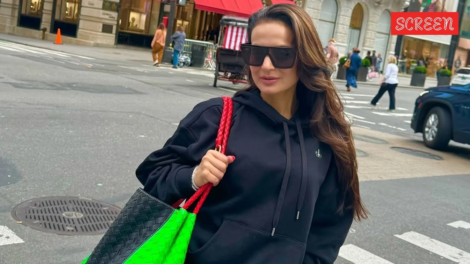 ‘When will this war end?’: Ameesha Patel stranded at Dubai airport as UAE shuts airspace
