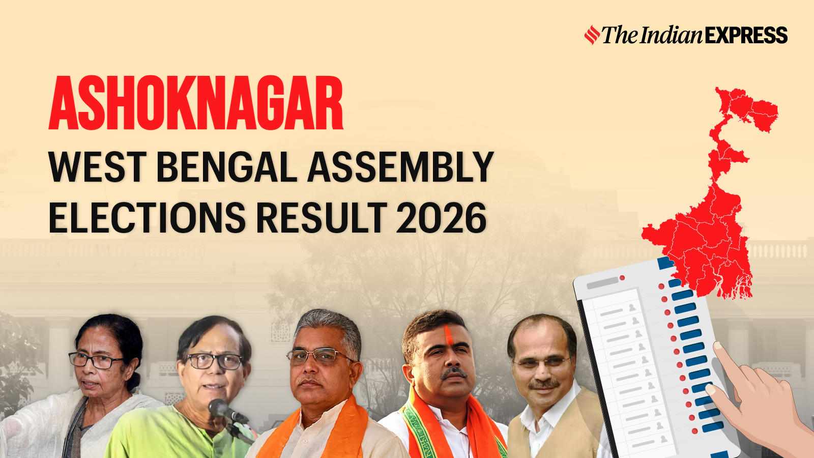 Ashoknagar Assembly Election Result 2026 LIVE: Winner, Vote Share and Party-wise Trends