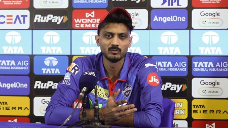 Delhi Capitals skipper Axar Patel. (CREIMAS FOR IPL)
