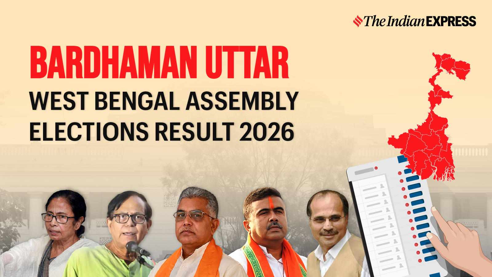 Bardhaman Uttar Assembly Election Result 2026 LIVE: Winner, Vote Share and Party-wise Trends