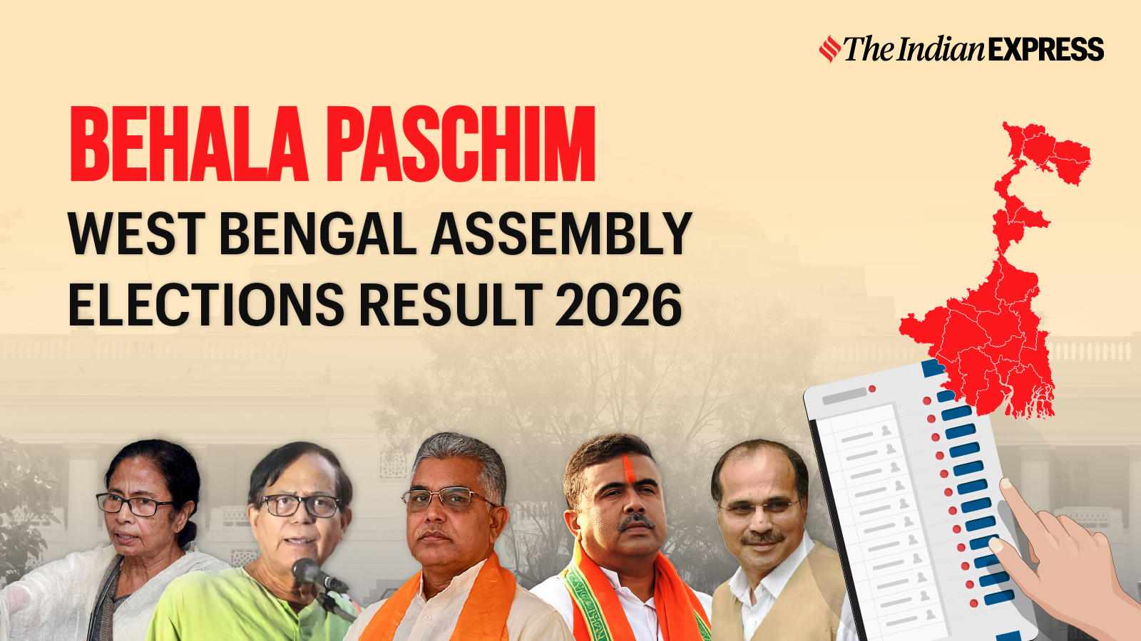 Behala Paschim Assembly Election Result 2026 LIVE: Winner, Vote Share and Party-wise Trends