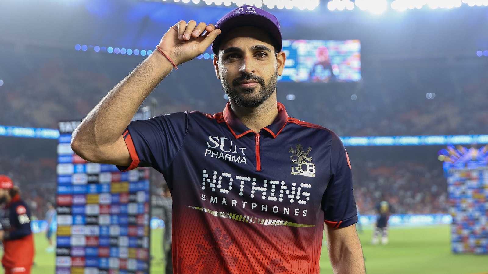Bhuvneshwar has been one of RCB’s most reliable bowlers this season, using his experience and control to deliver, especially in the powerplay. (CREIMAS)