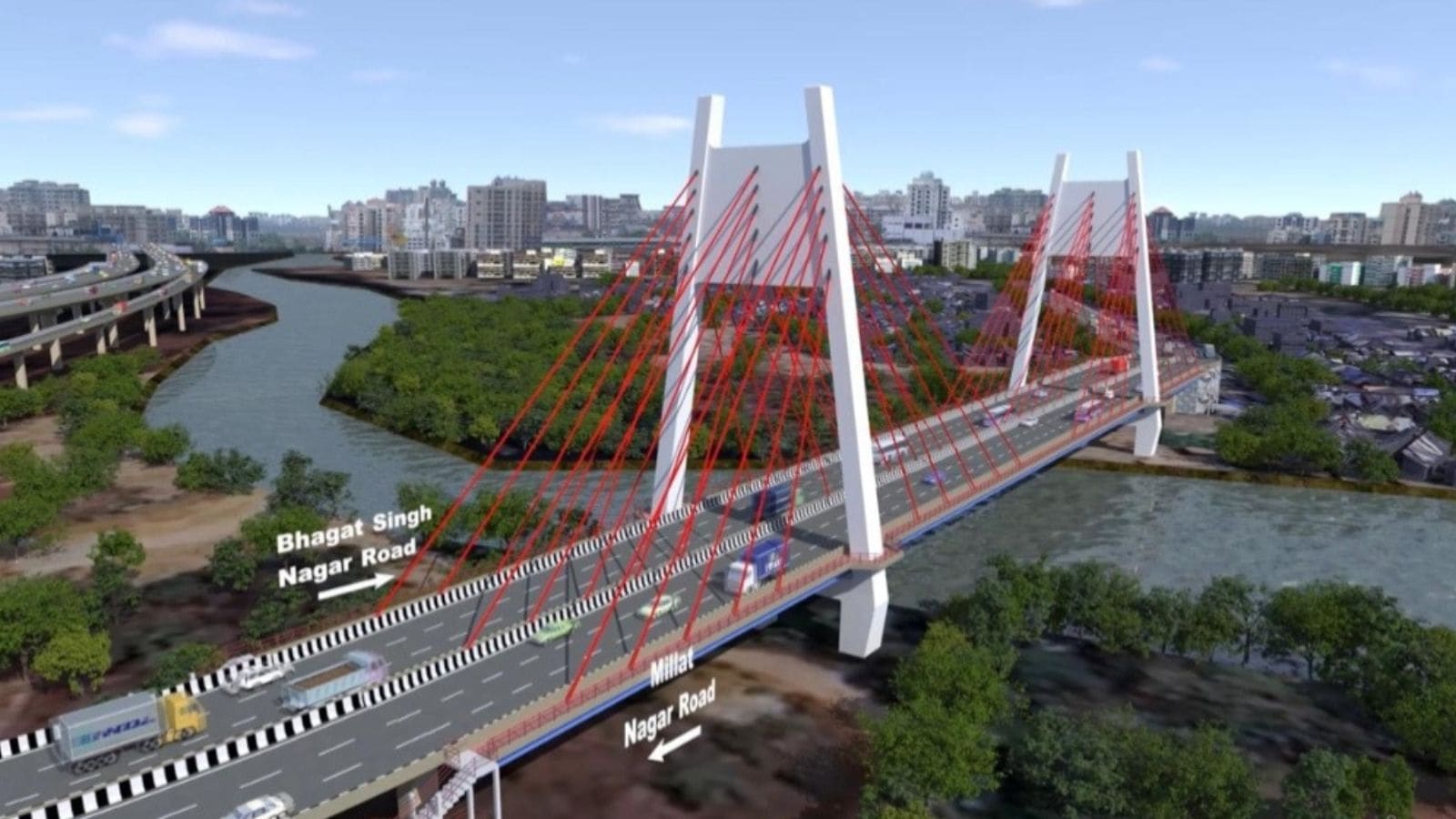 Changing City: BMC begins construction on 6-lane cable-stayed bridge to link Andheri and Goregaon by 2028