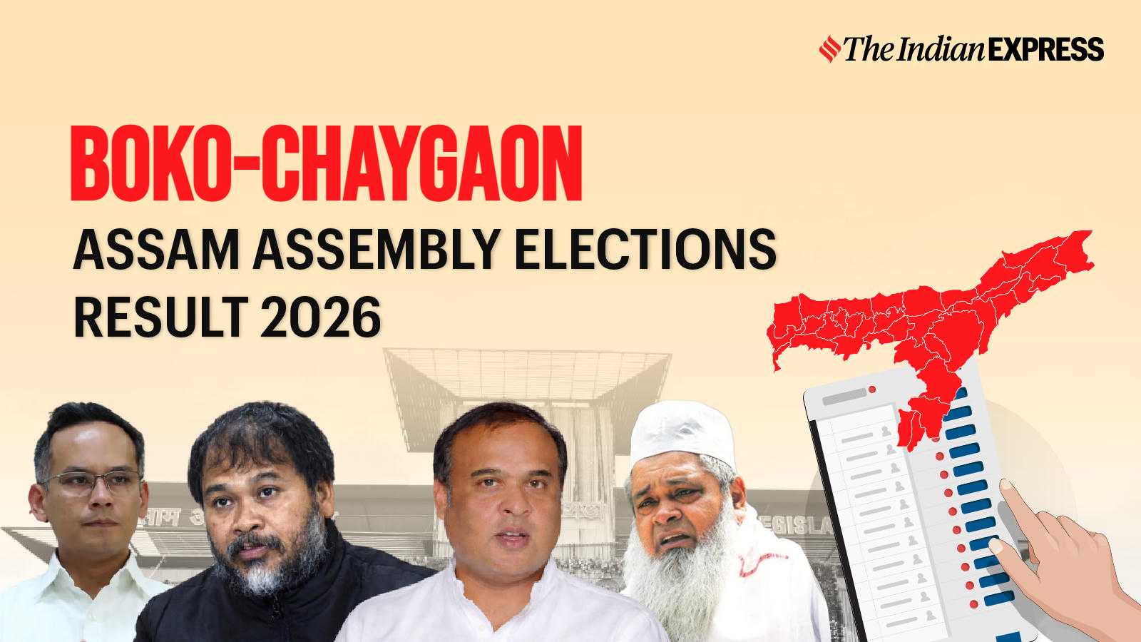 Boko-chaygaon (st) Assembly Election Result 2026 LIVE: Winner, Vote Share and Party-wise Trends