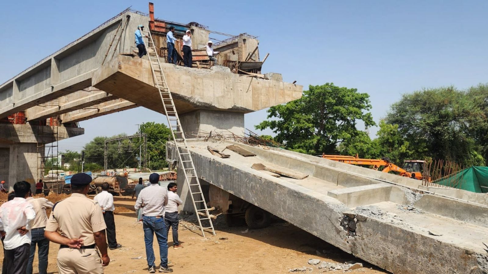 Under-construction ROB collapses in Gujarat, no casualty