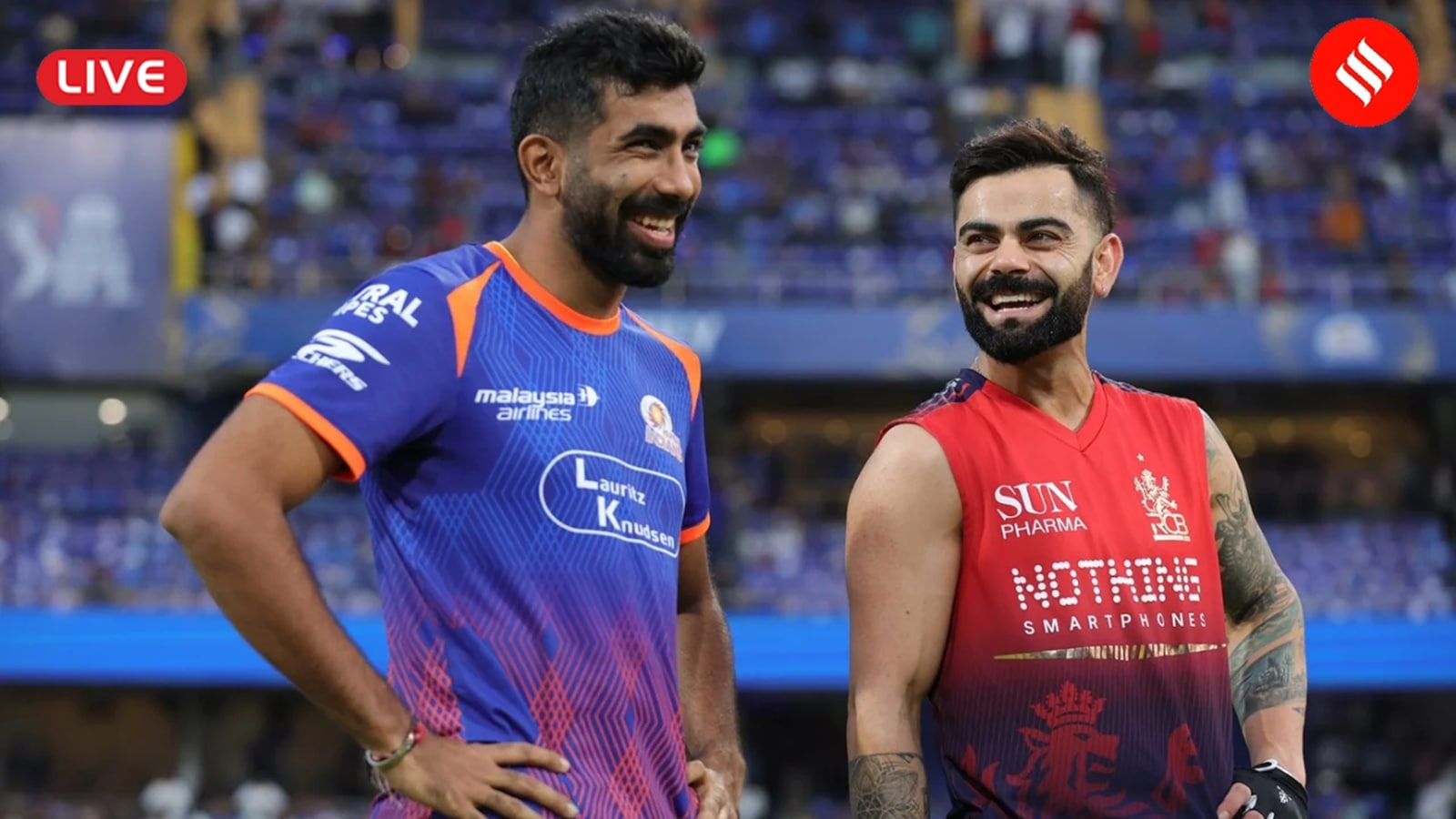IPL 2026 RCB vs MI Live Cricket Score, Royal Challengers Bengaluru vs Mumbai Indians Playing 11 Today Match Updates: (BCCI/Creimas Photo)