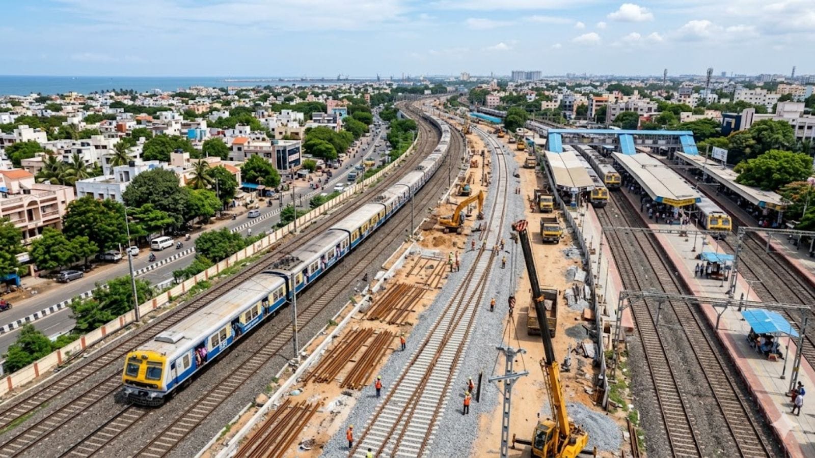 Railways approves Rs 993-crore doubling project to boost Chennai suburban train operations