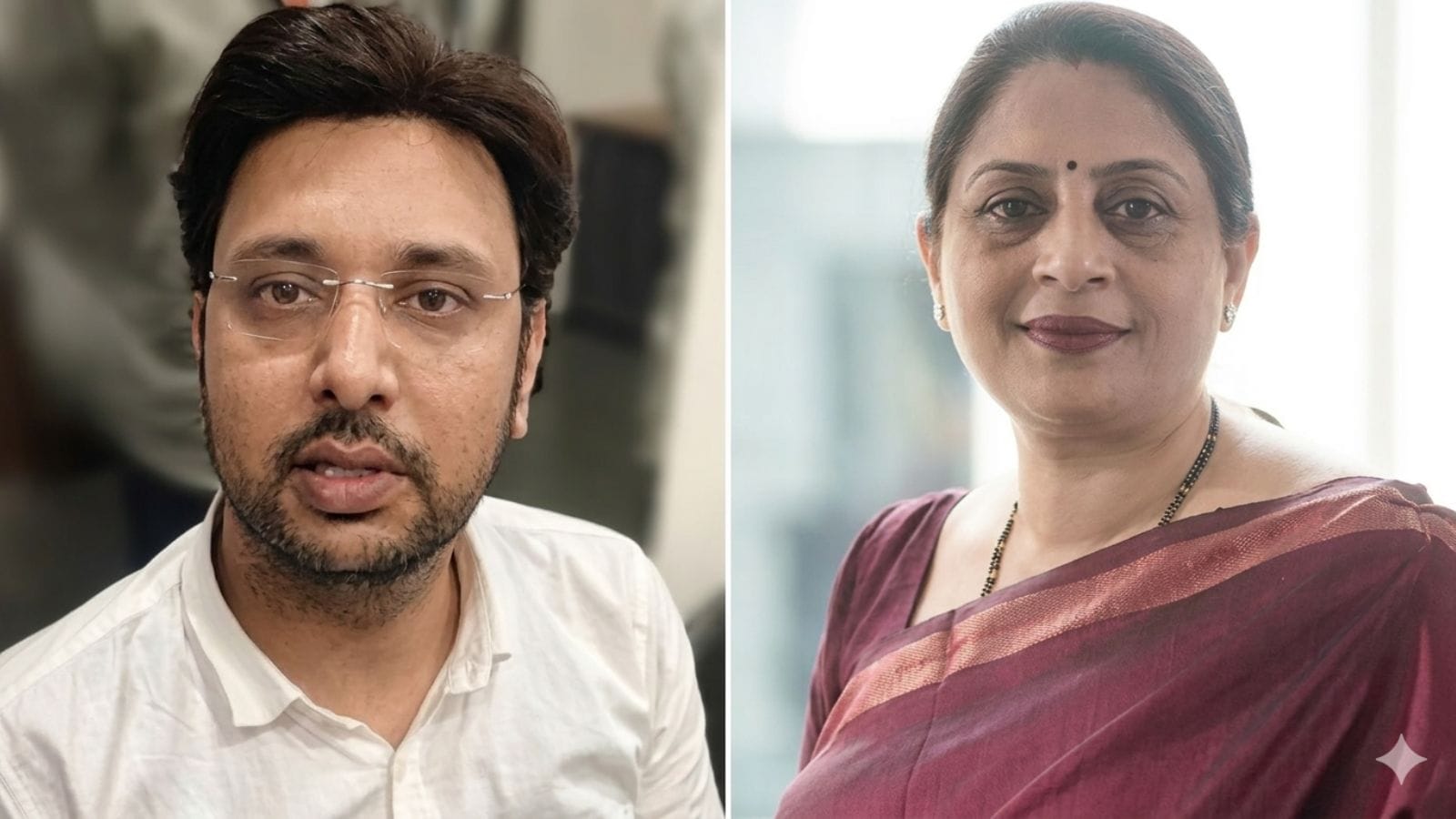 Accused Priyanka Sharma (right) spent about two months planning the kidnapping of UPSC coaching centre director Shubra Ranjan