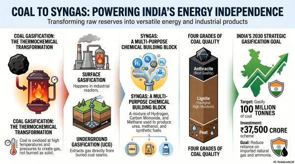 coal gasification, syngas