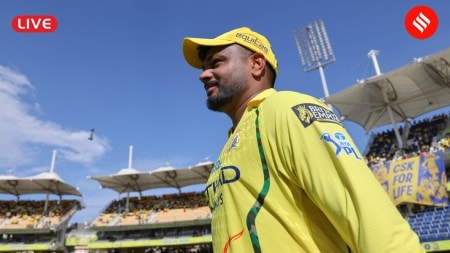 CSK vs SRH Live Score, IPL 2026: Sanju Samson will be crucial for Chennai vs Hyderabad today. (CREIMAS)