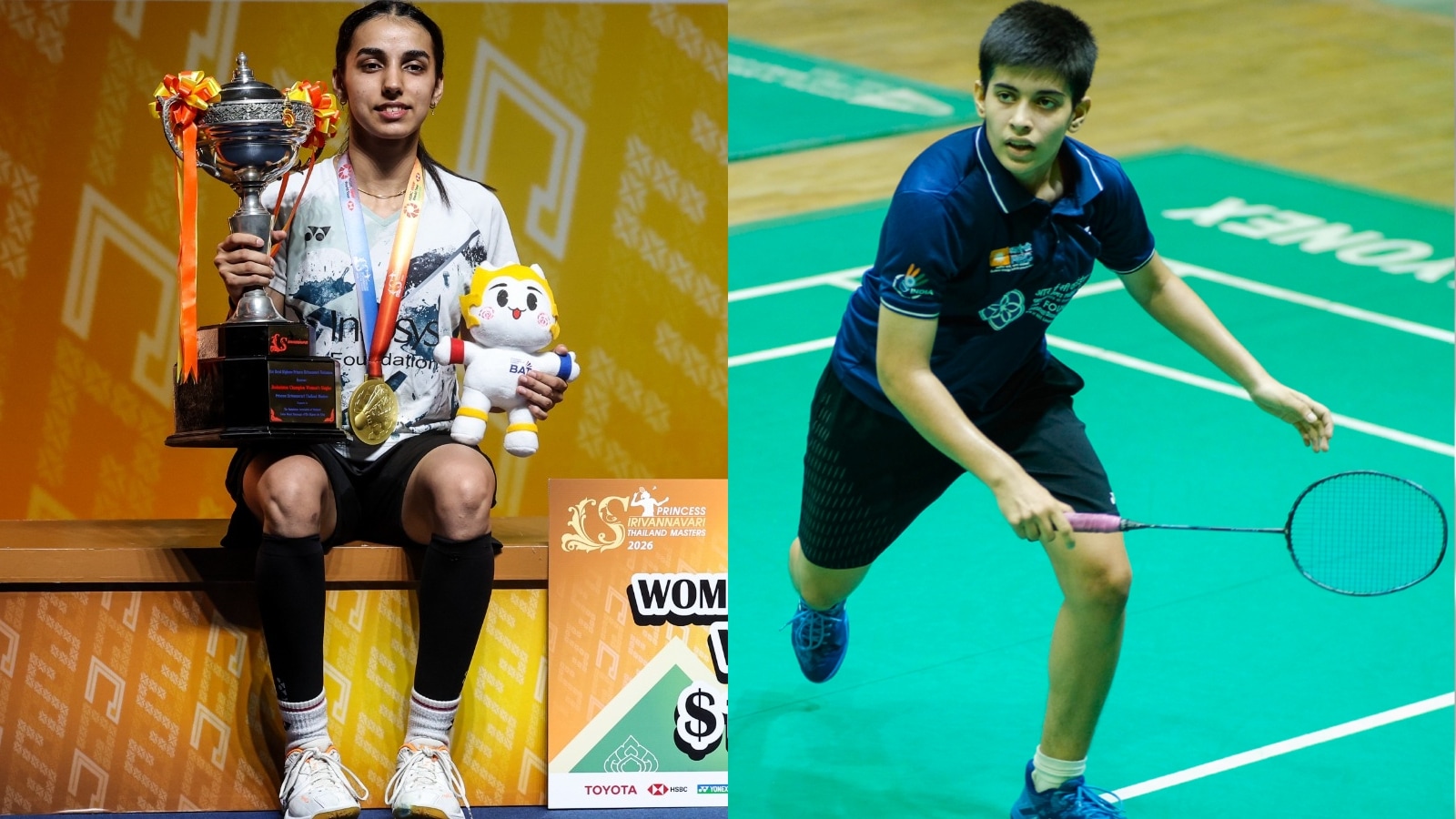 Devika Sihag faced Natsuki Nidaira while her state-mate Anmol Kharb had a tougher opponent in former Olympic champion, Chen Yufei. (BAI/File Photo)