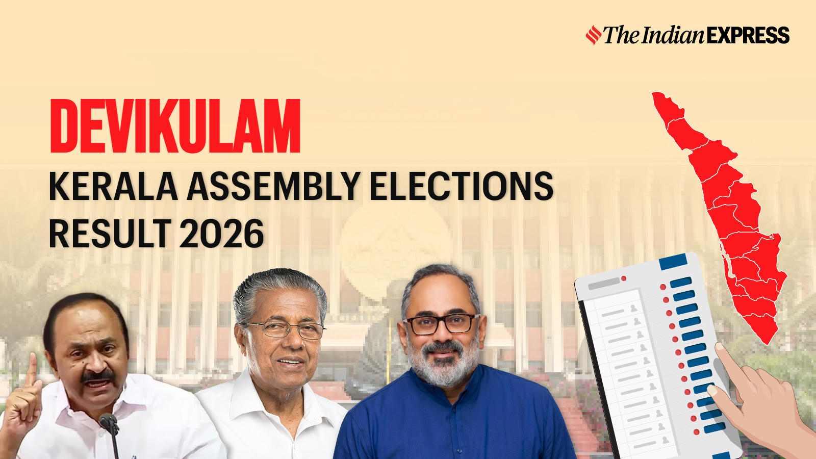 Devikulam Assembly Election Result 2026 LIVE: Winner, Vote Share and Party-wise Trends