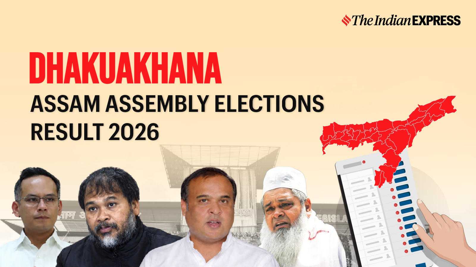 Dhakuakhana (st) Assembly Election Result 2026 LIVE: Winner, Vote Share and Party-wise Trends