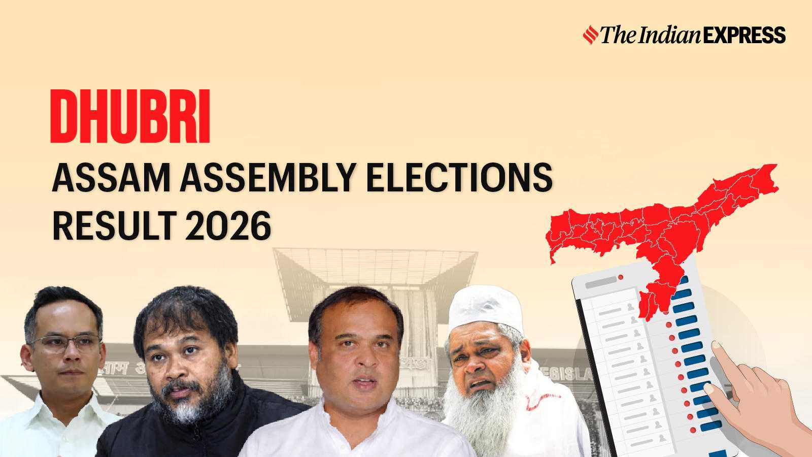Dhubri Assembly Election Result 2026 LIVE: Winner, Vote Share and Party-wise Trends