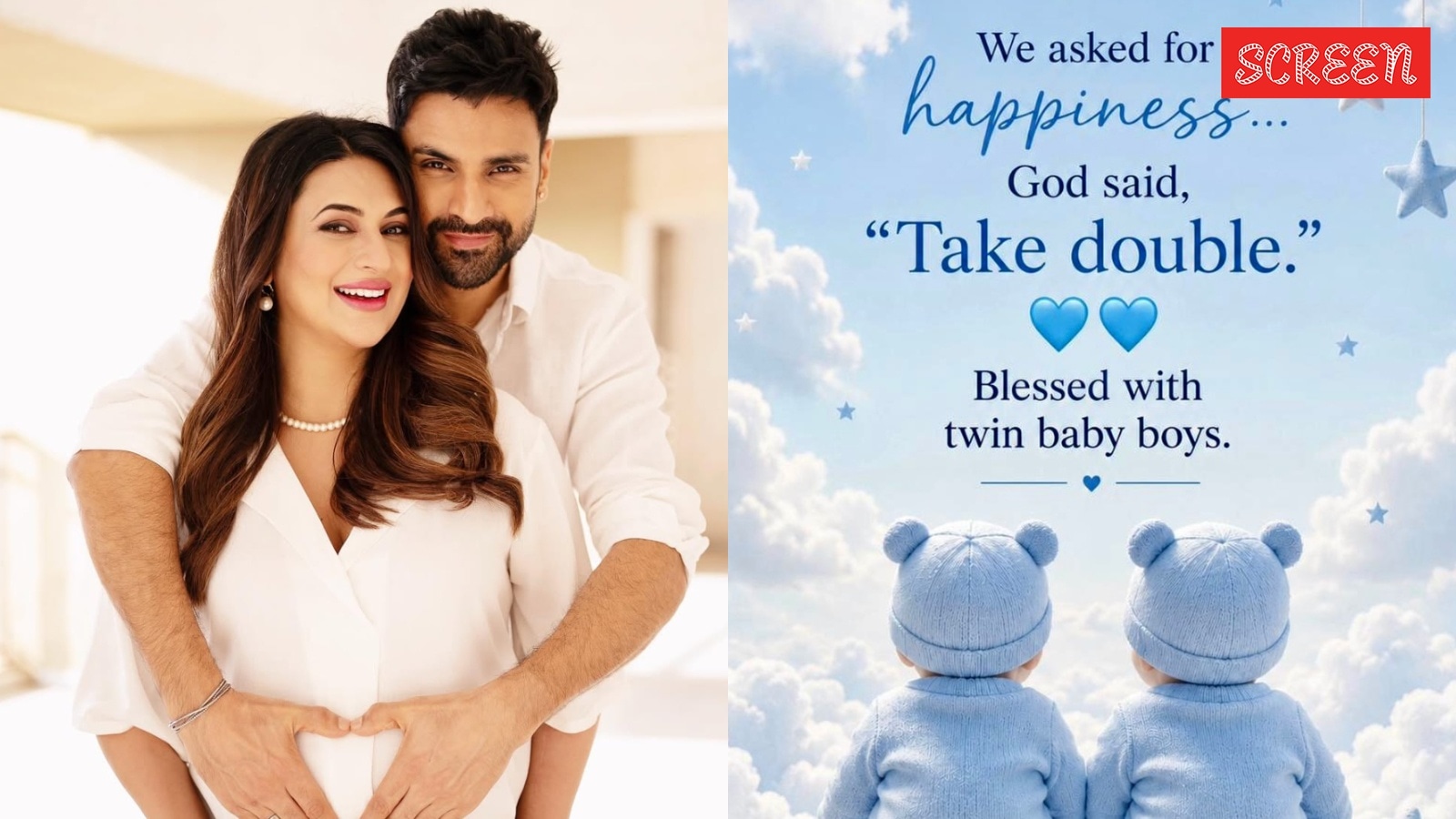 Divyanka Tripathi and Vivek Dahiya welcome twin baby boys: ‘Mere Karan Arjun aagaye’ Divyanka Tripathi and Vivek Dahiya welcome twin baby boys: ‘Mere Karan Arjun aagaye’