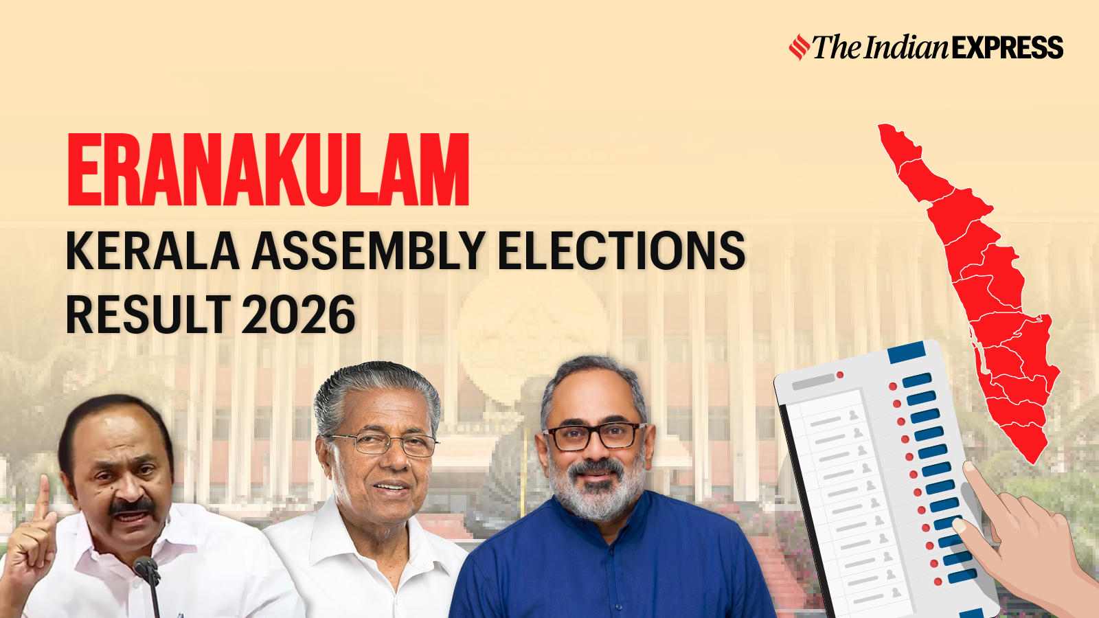 Eranakulam Assembly Election Result 2026 LIVE: Winner, Vote Share and Party-wise Trends