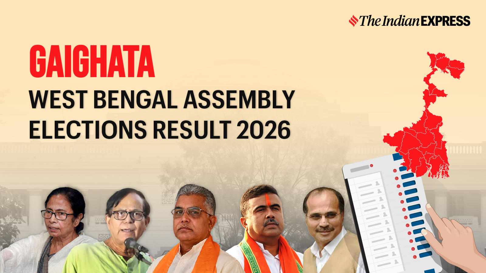 Gaighata Assembly Election Result 2026 LIVE: Winner, Vote Share and Party-wise Trends