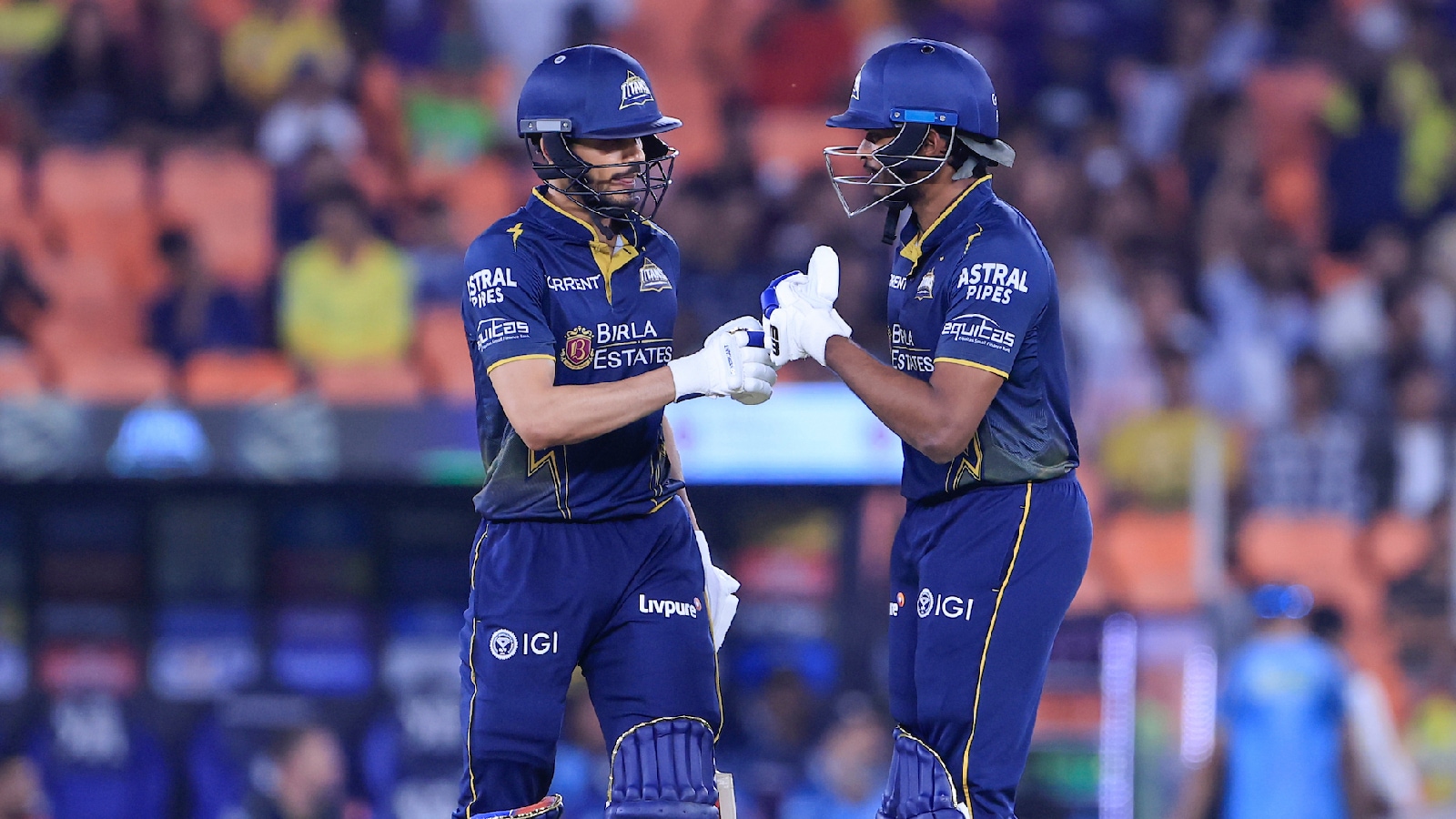 Gill and Sudharsan stitched together a 125-run opening stand against CSK that set up GT’s massive total of 229. (CREIMAS)