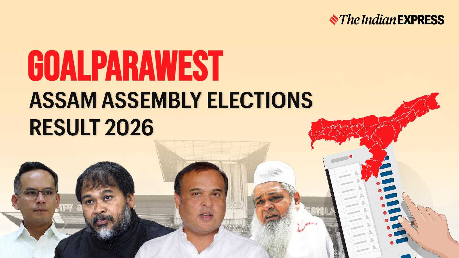Goalpara west (st) Assembly Election Result 2026 LIVE: Winner, Vote Share and Party-wise Trends