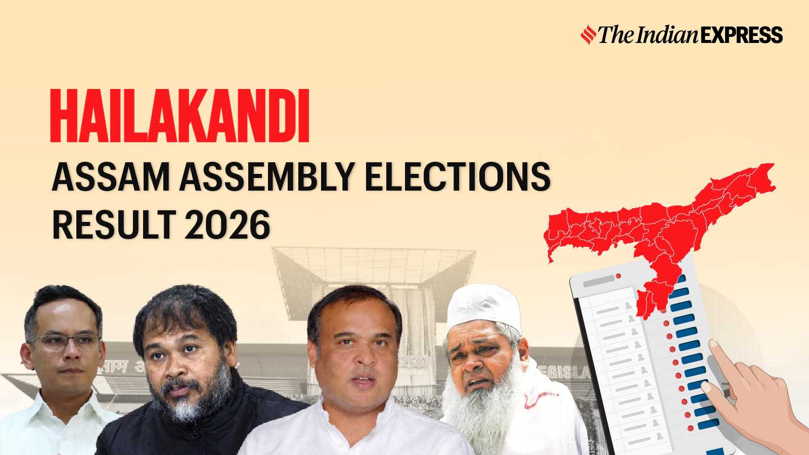 Hailakandi Election Results 2026, Hailakandi Assembly Seat Result, Assam Election Results