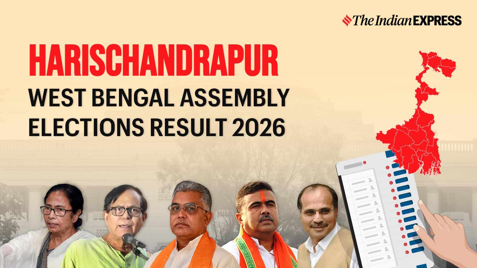 Harischandrapur Assembly Election Result 2026 Live: Md. Matibur Rahaman of TMC is leading