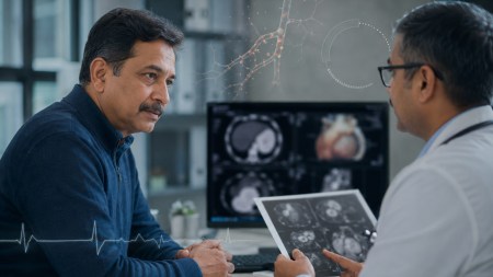 Coronary artery calcium score and heart risk assessment