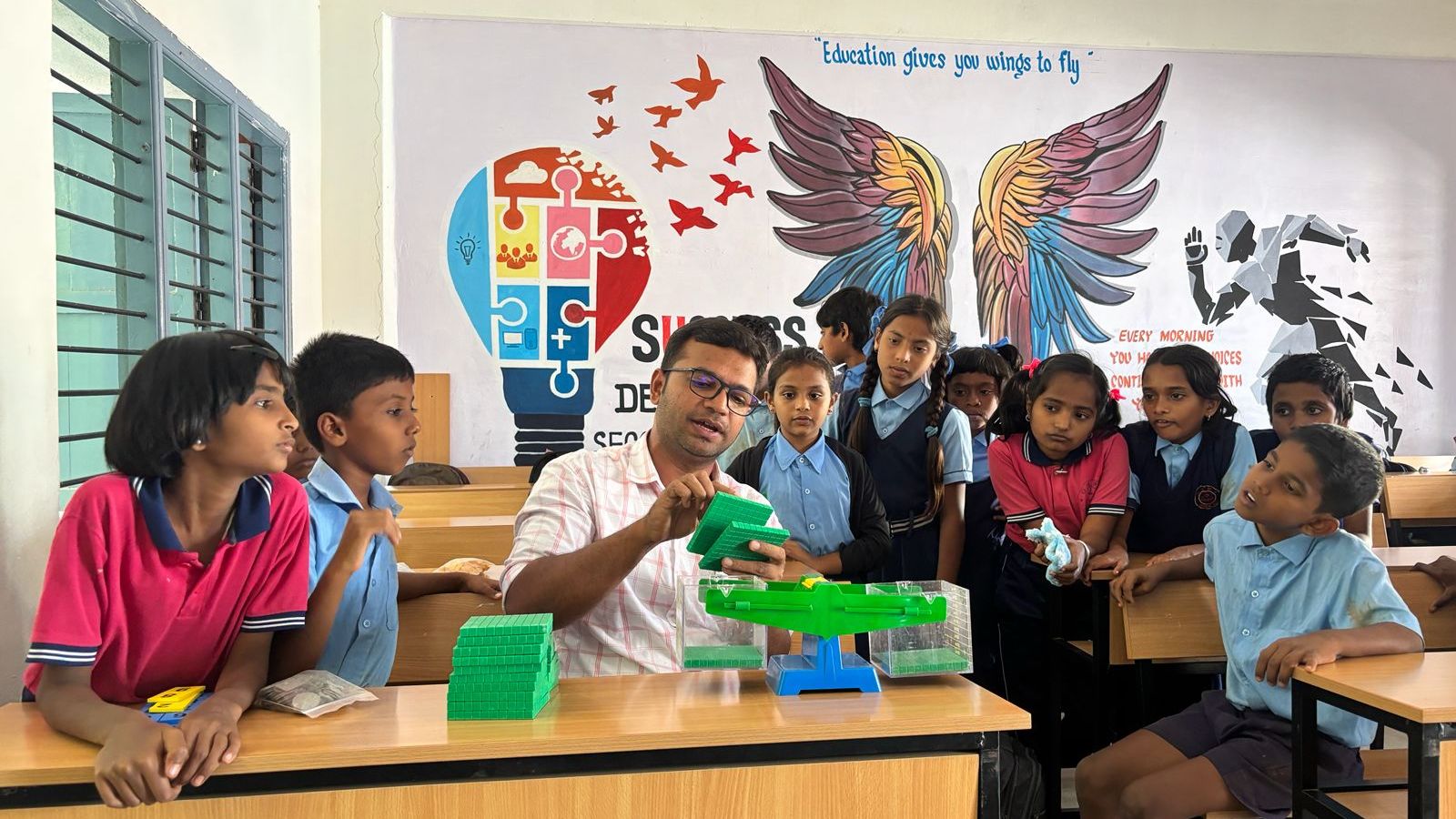 Unsung Heroes: How a Mysuru government school teacher used AI and drones to bring tech revolution in Hinkal