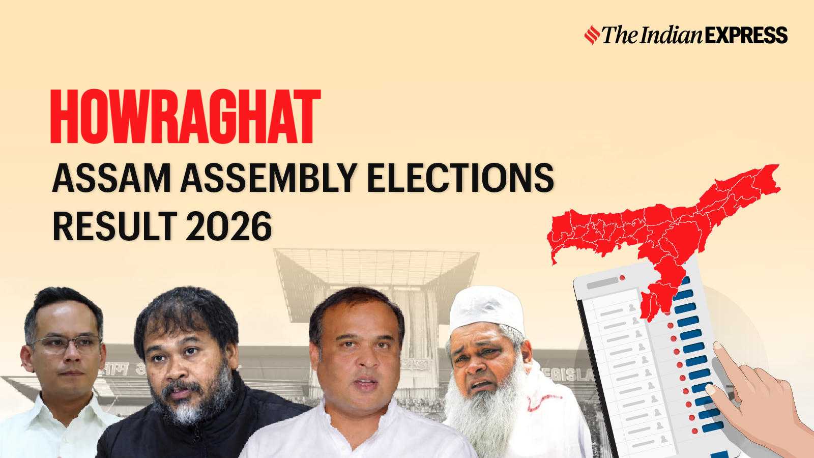 Howraghat (st) Assembly Election Result 2026 LIVE: Winner, Vote Share and Party-wise Trends