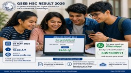 hsc result gujarat board
