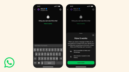 Meta’s new Incognito Chat feature aims to bring private AI conversations to WhatsApp and the Meta AI app. (Image: WhatsApp)